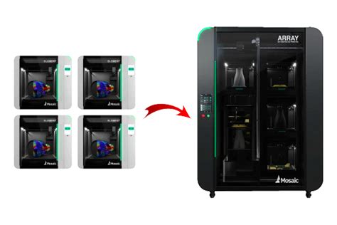 array 3d printing systems